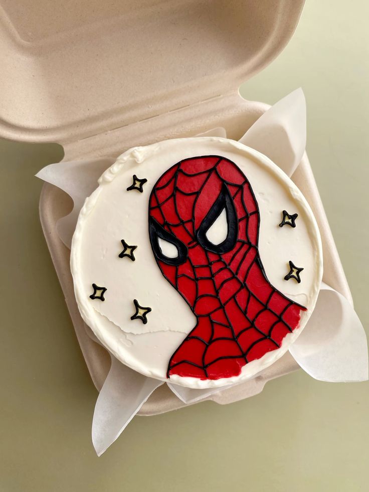 Spider Man Bento cake
