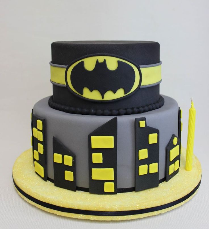 Batman theme cake design ( 46 )