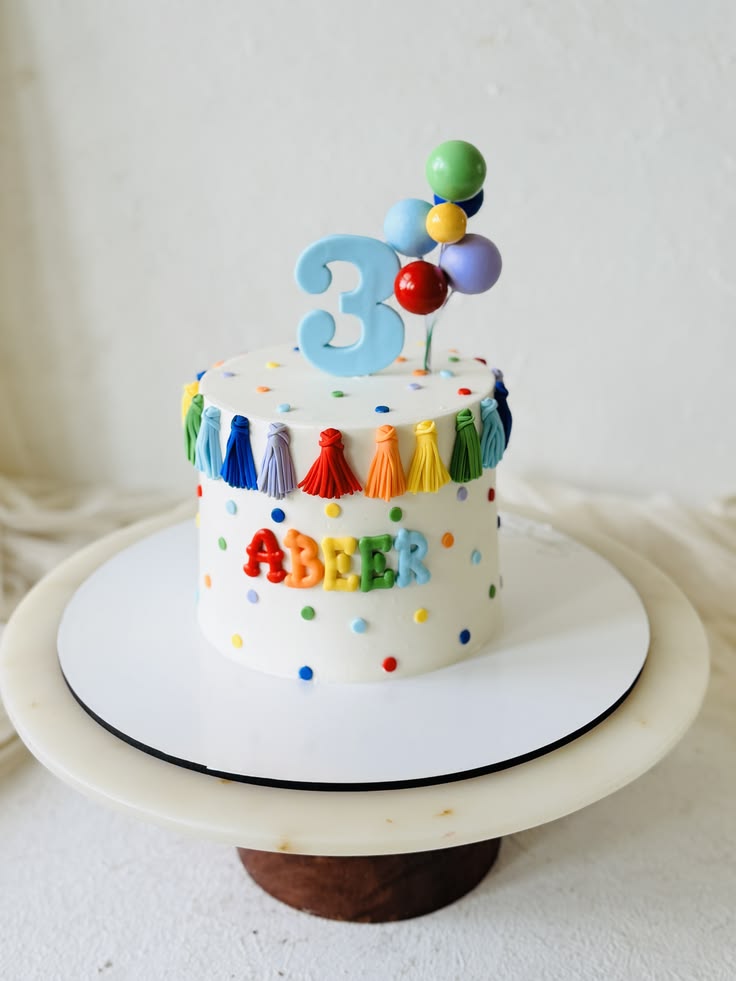 Carnival Theme Cake Design 4