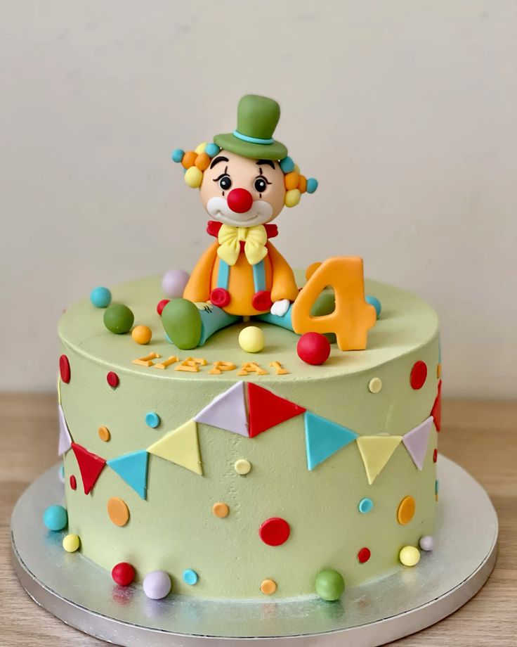 Carnival Theme Cake Design 3