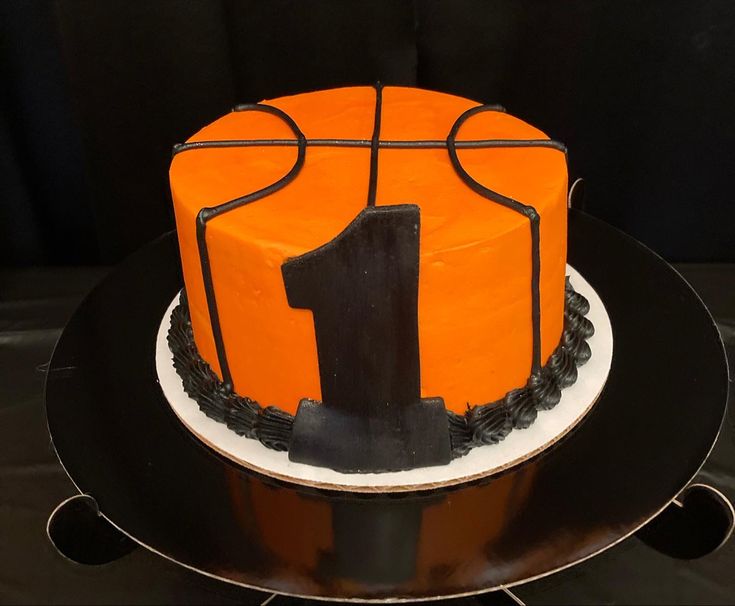Basketball theme cake design ( 27 )