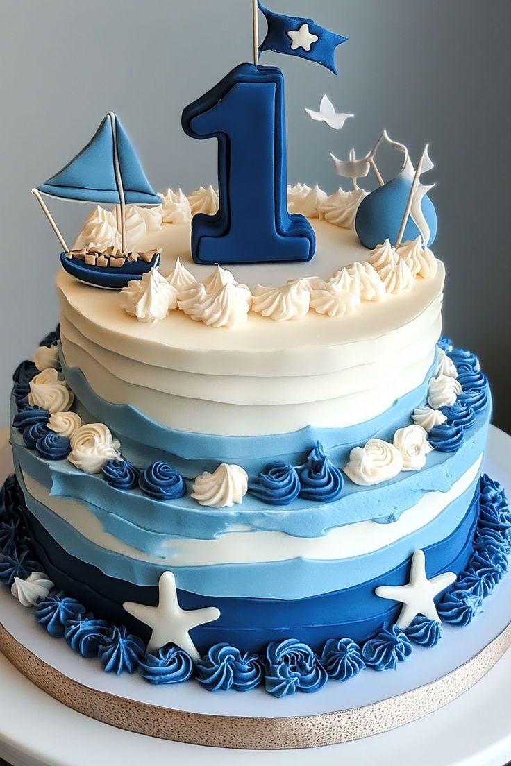 1st birthday cake design (13)
