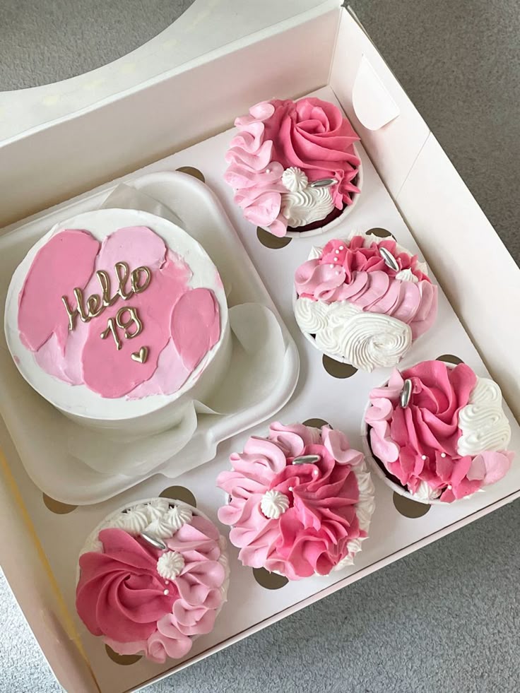 19th birthday bento cake combo
