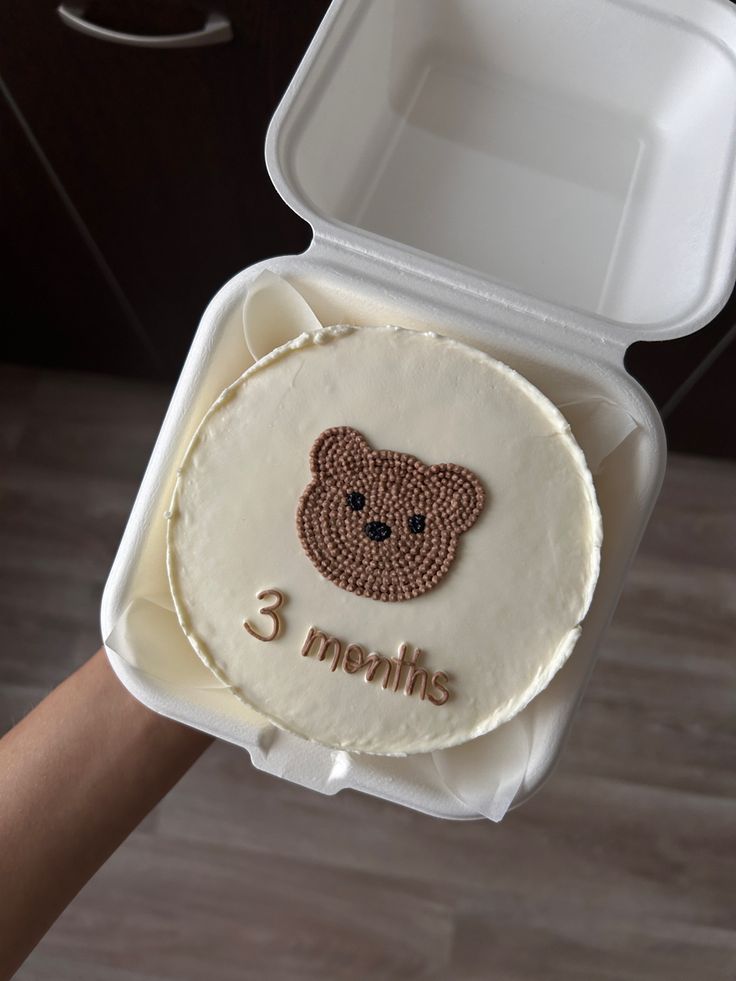 Bento cake for 3 months birthday