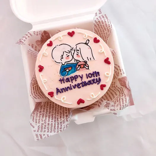 Anniversary cake design ( 11 )