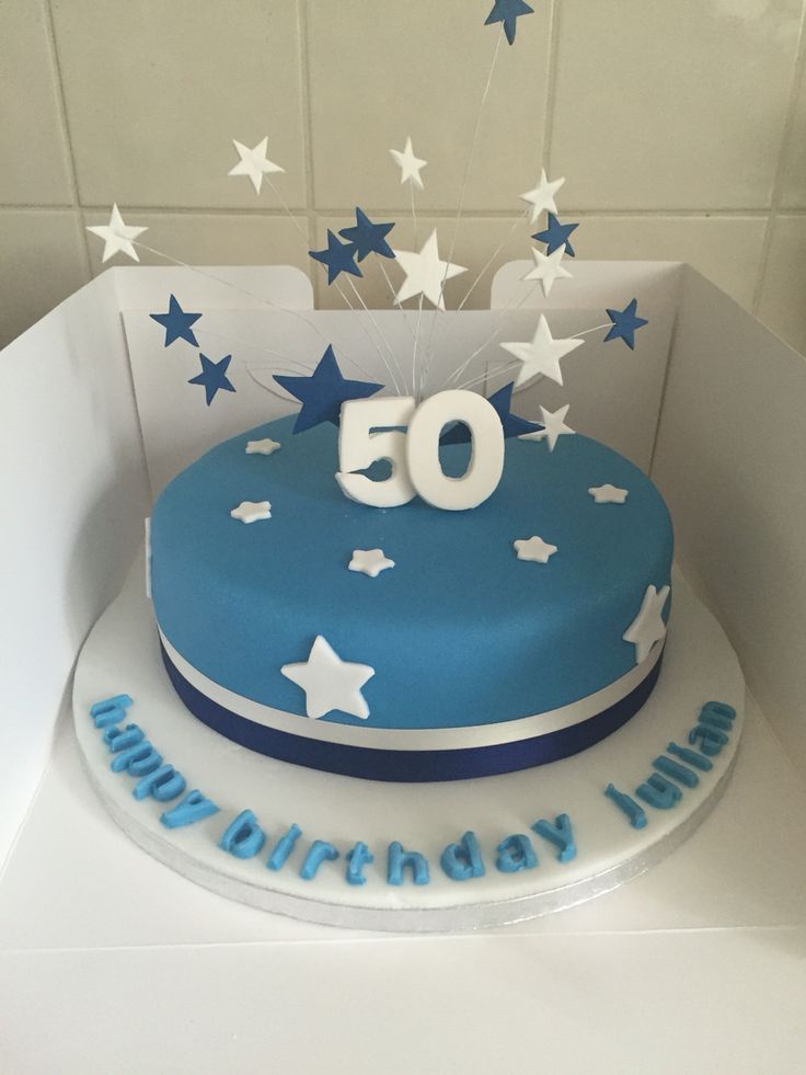 50th Birthday Cake Design 4