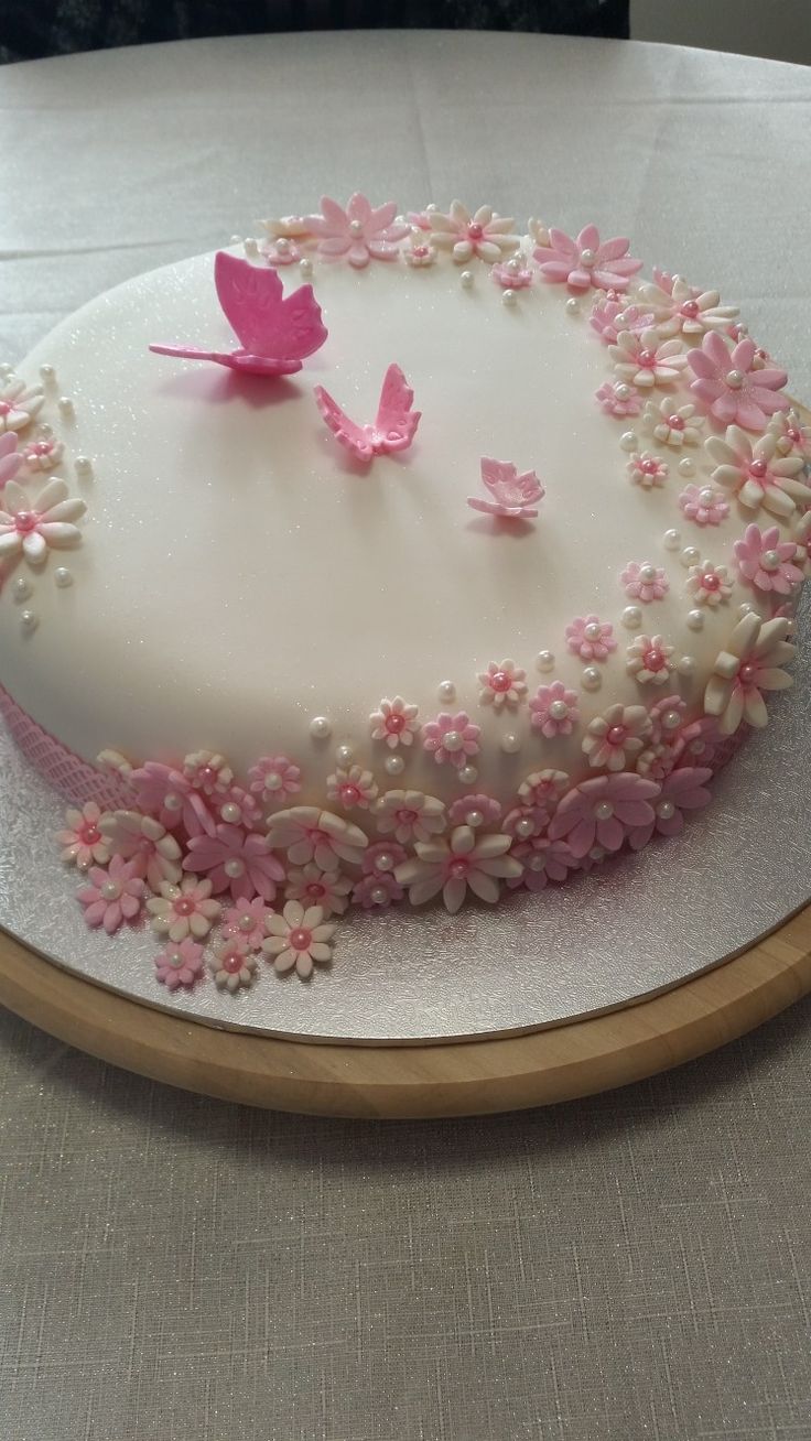 Butterfly theme cake design ( 48 )