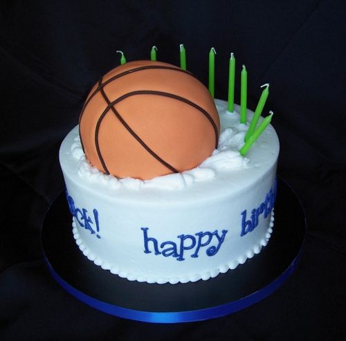 Basketball theme cake design ( 30 )