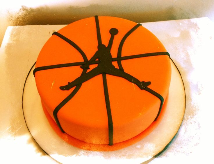 Basketball theme cake design ( 24 )
