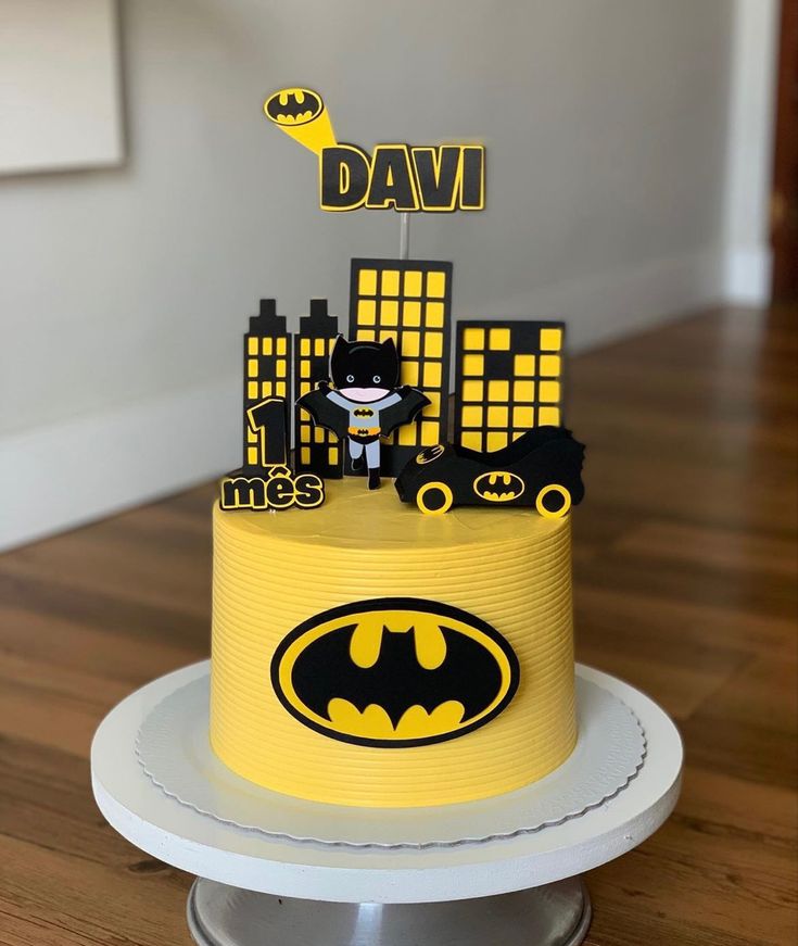 Batman theme cake design ( 48 )