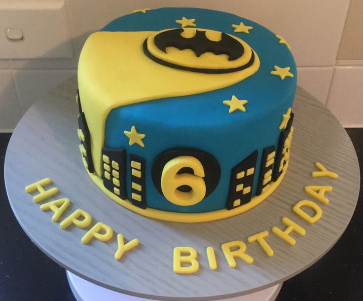 Batman theme cake design ( 43 )