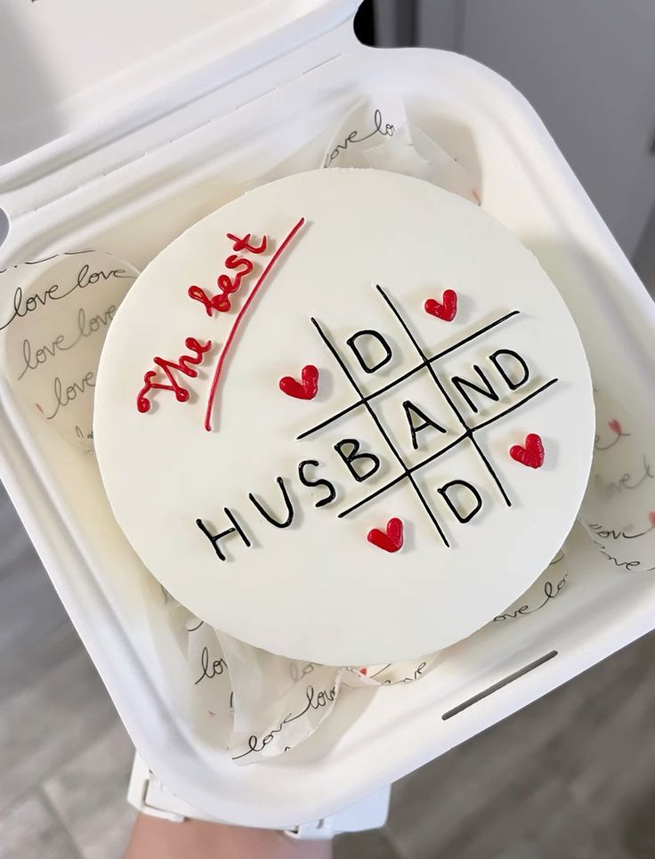 Bento cake for your Husband
