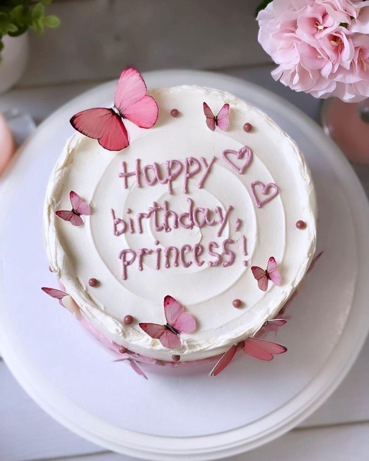 Butterfly theme cake design ( 35 )