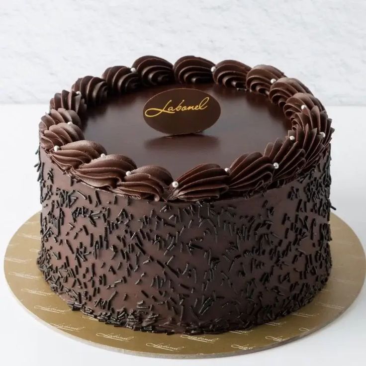 Chocolate Cake design ( 4 )