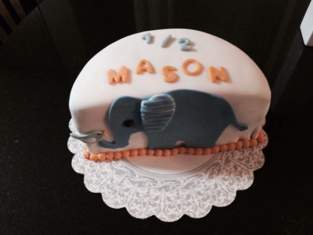 Half birthday cake design ( 29 )