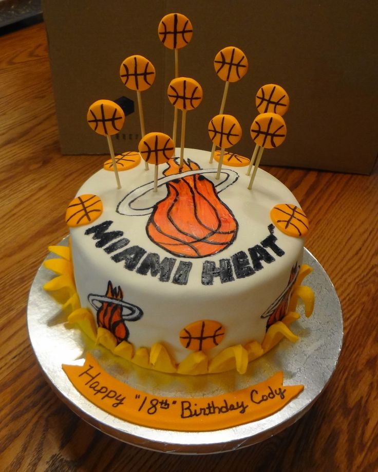 Basketball theme cake design ( 16 )