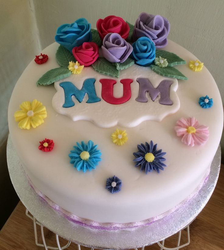 Cake for mother design ( 42 )