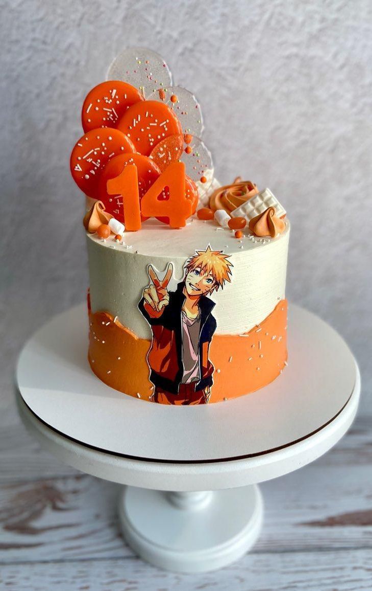 Naruto theme cake