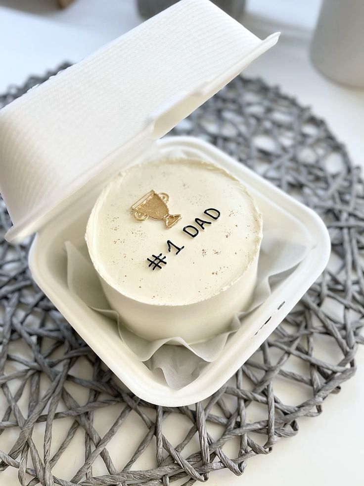 Bento cake for Father