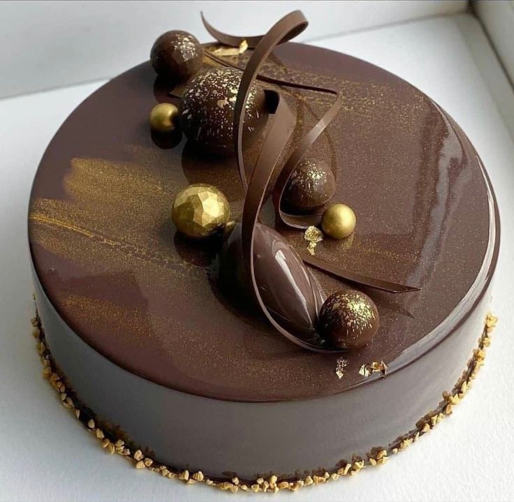 Chocolate Cake design ( 10 )