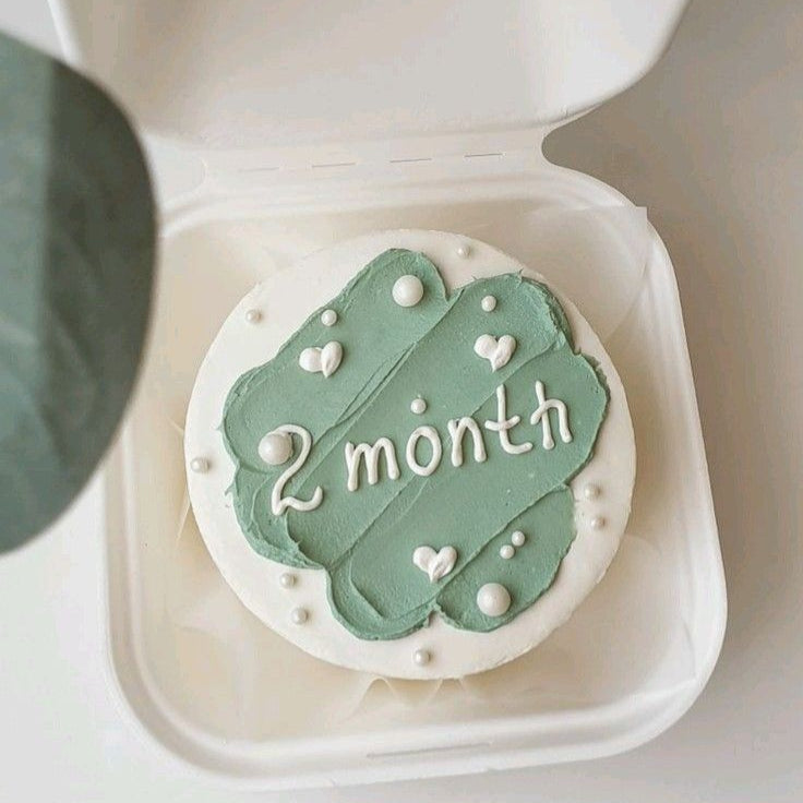 Bento cake for 2 months birthday