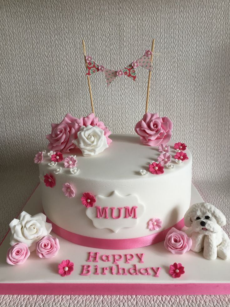 Cake for mother design ( 30 )