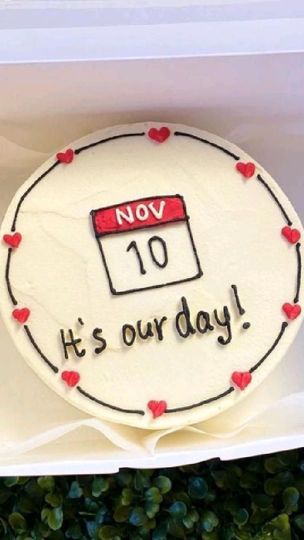Anniversary cake design ( 4 )