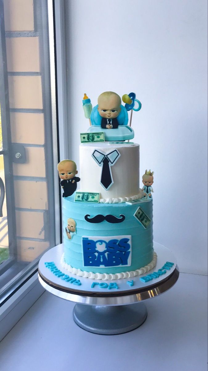 Boss Baby Theme Cake Design 14