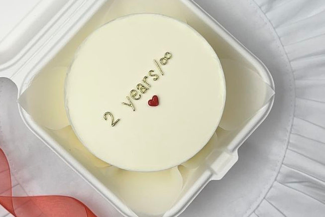Second Anniversary Special Bento Cake