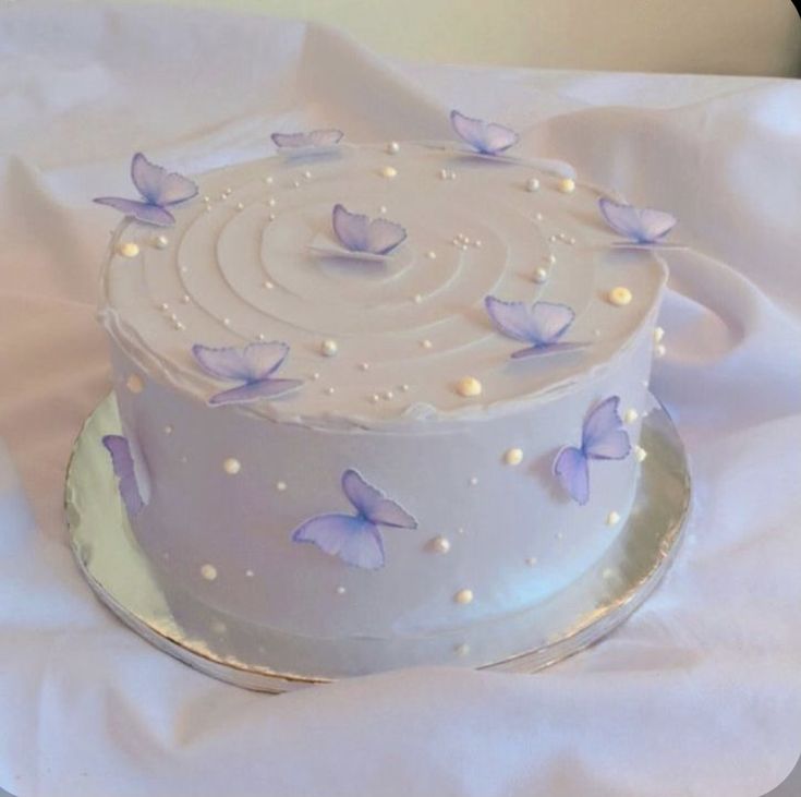 Butterfly theme cake design ( 7 )