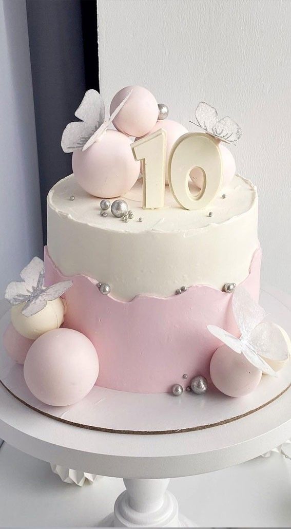 Butterfly theme cake design ( 10 )