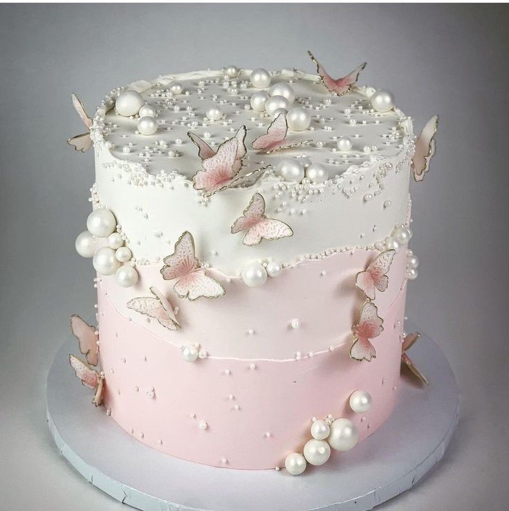 Butterfly theme cake design ( 23 )