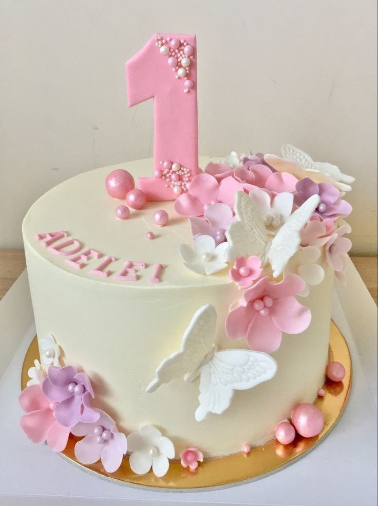 Butterfly theme cake design ( 47 )