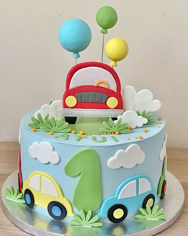 1st birthday cake design (8)