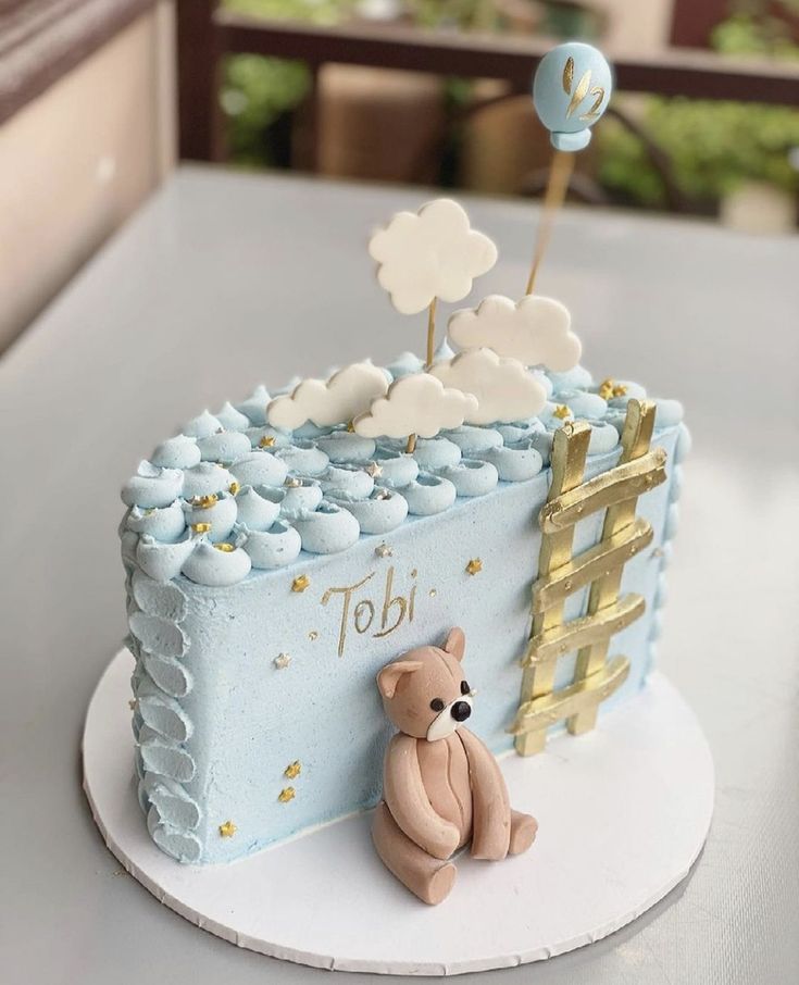 Half birthday cake design ( 33 )