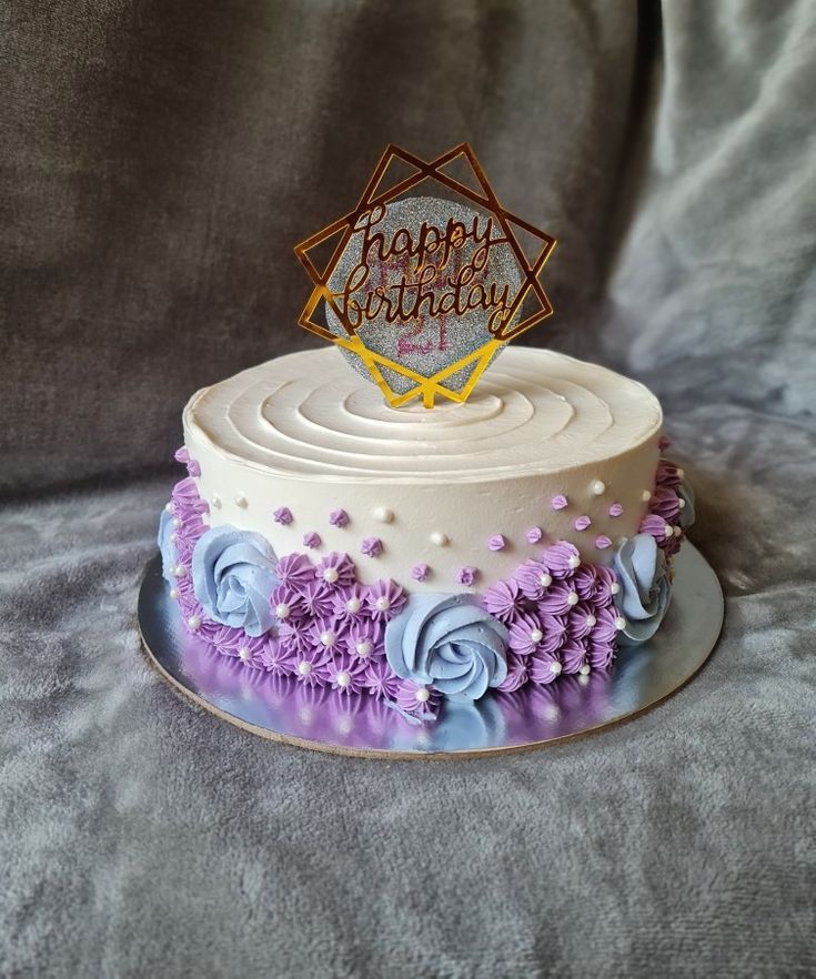 Cake for mother design ( 50 )