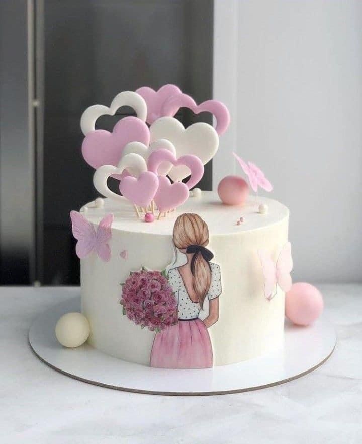 Bride to be cake design ( 11 )