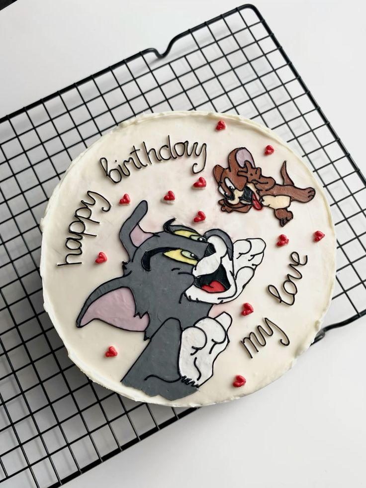 Tom and jerry Bento cake