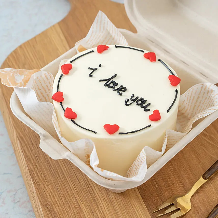 Proposal Bento cake