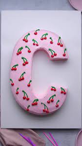 Alphabet Cake design ( 29 )