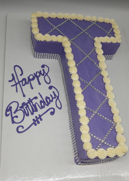 Alphabet Cake design ( 25 )
