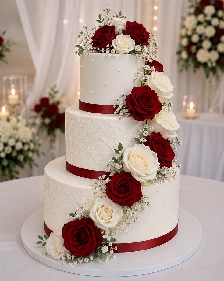 25th Anniversary Cake Design 38