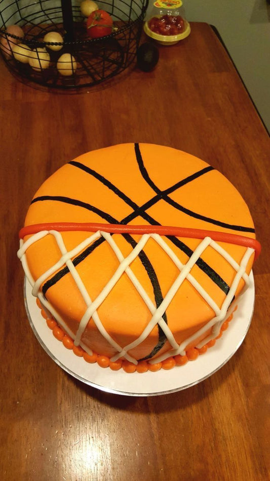 Basketball theme cake design ( 7 )