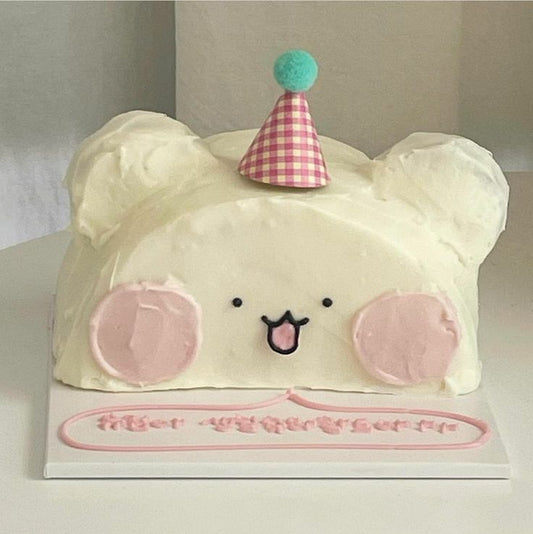 Half birthday cake design ( 36 )