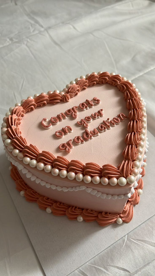 Congratulation Theme Cake Design 3