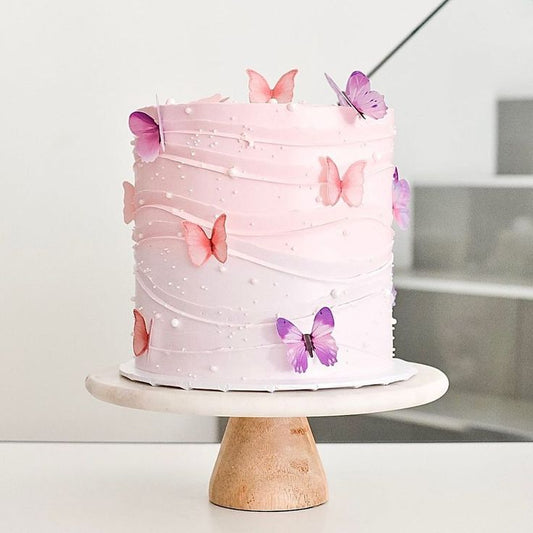Butterfly theme cake design ( 27 )