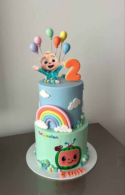 Cocomelon Cake Design 10
