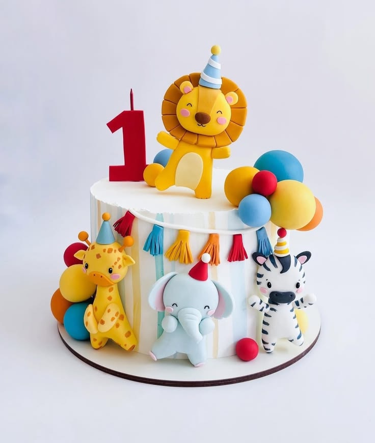 Carnival Theme Cake Design 5