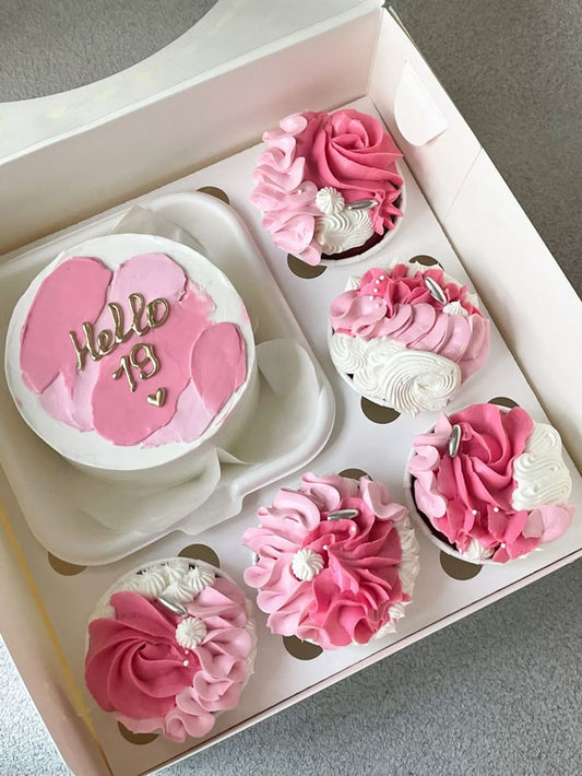19th birthday bento cake combo