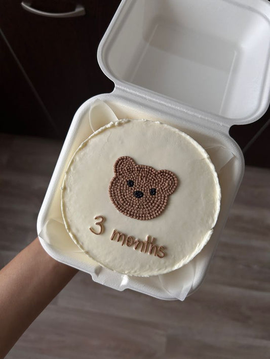 Bento cake for 3 months birthday
